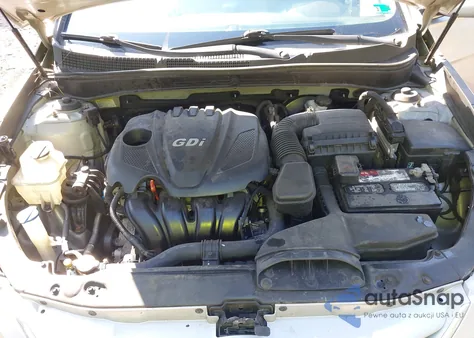 2012 Hyundai Sonata Gls Pzev из США, поврежденный, VIN 5NPEB4AC4CH484035